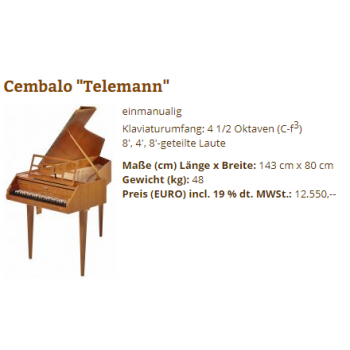 ĐÀN  Cembalo (Telemann)